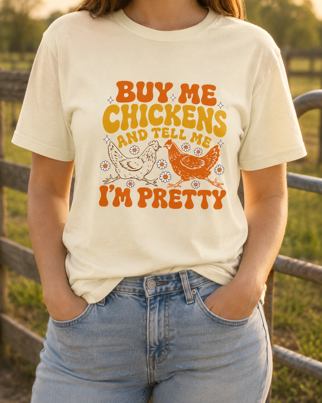 Buy Her Chickens.
