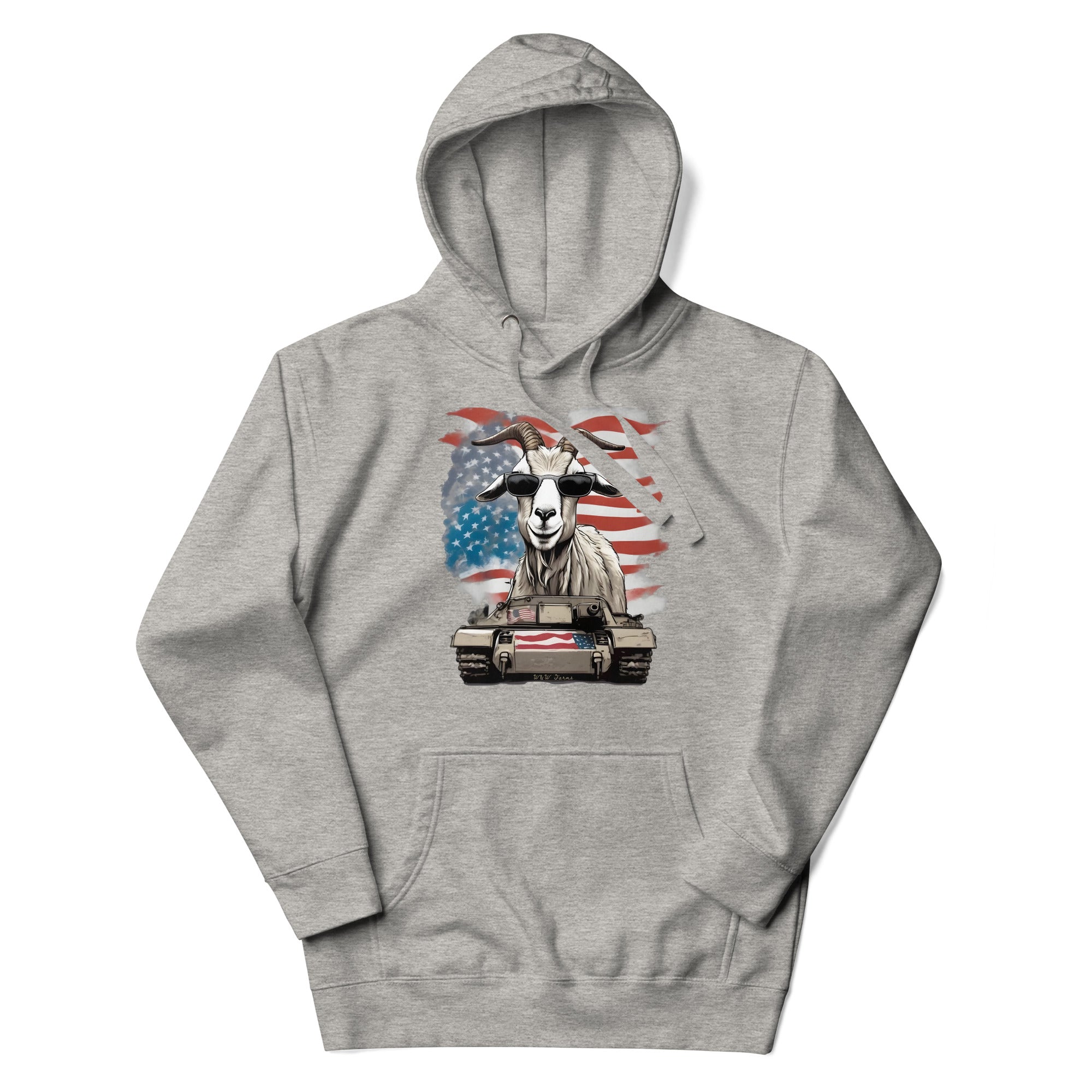 Red, White, and Baaa Hoodie